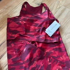 Crop top/legging set, Athleta